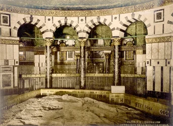 Temple Mount - Esplanade of the Dome of the Rock, Jerusalem, c.1880-1900